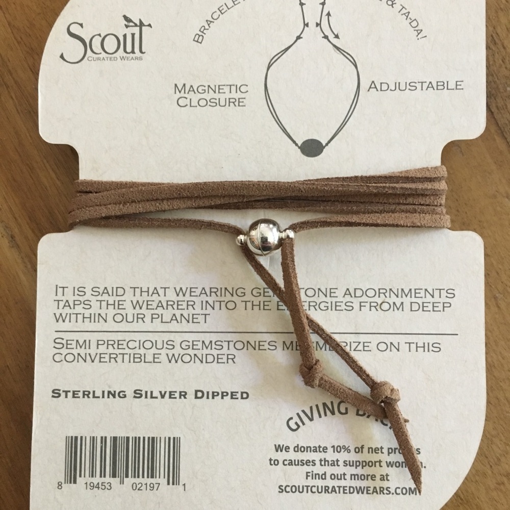 Scout curated wears sterling silver dipped wrap - Picture 2 of 2